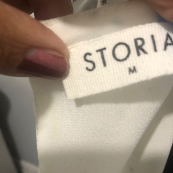 Cream flouncy medium sheer lined dress - Picture 4 of 4